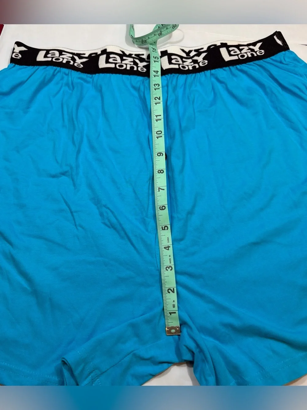 Lazy One FUNNY BLUE Boxer shorts PJ lounge shorts Silent but Deadly Snake Men XL